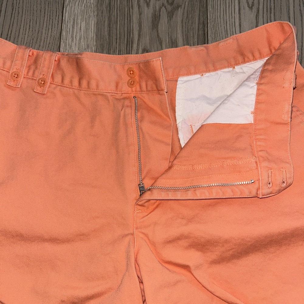 Lauren Ralph Lauren Women's Chino Shorts Orange Size 8 Used - Picture 3 of 9